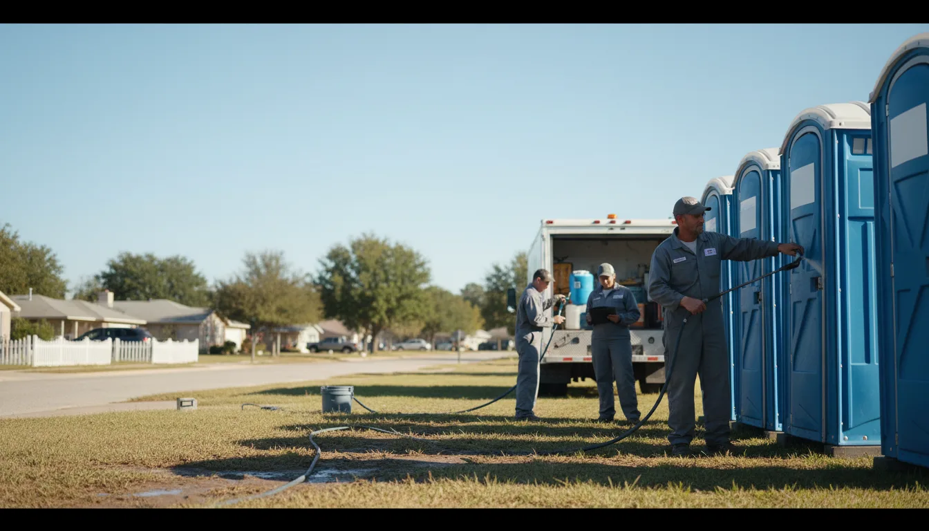 Long-Term Portable Toilet Rental in Waveland, MS near me